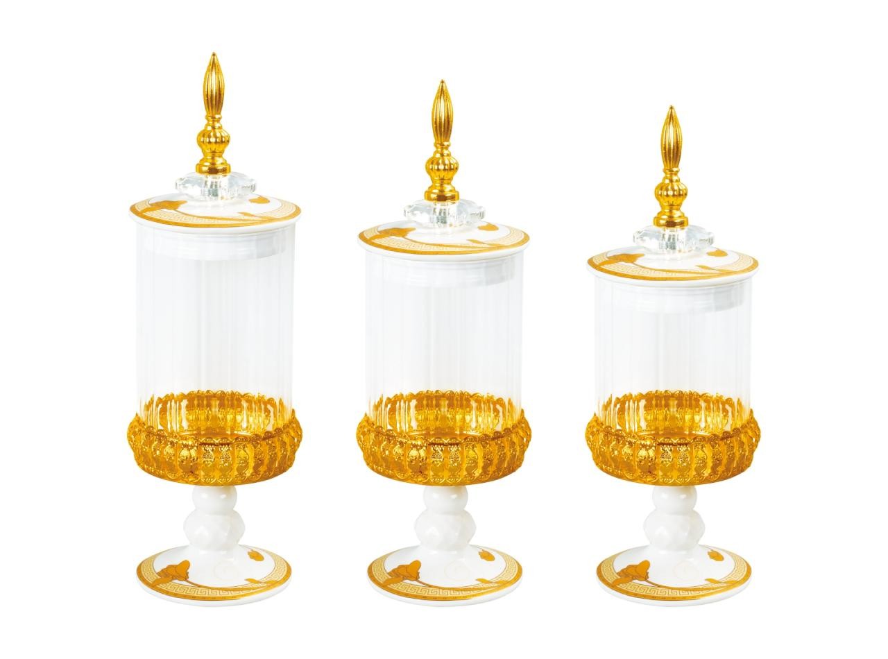 Toples Permen Kaca Lily G306